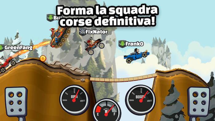 guida per scaricare i trucchi Hill Climb Racing 2